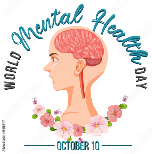 Poster design for world mental health day