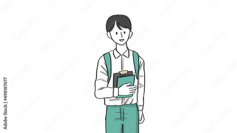 일러스트_학생 일러스트_학생