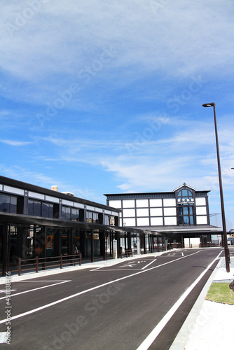 綺麗な鹿児島駅の風景