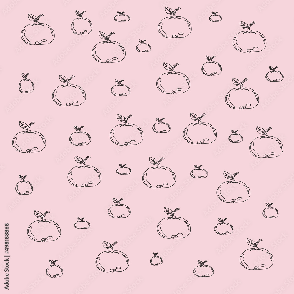 pink apple background