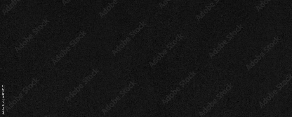 black plaster wall background for design