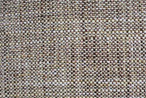 Texture of rough synthetic fabric. Fabric for furniture and outdoor accessories. Cushion fabric.
