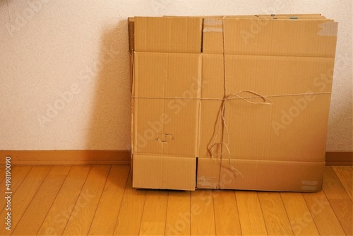 資源回収用の段ボール