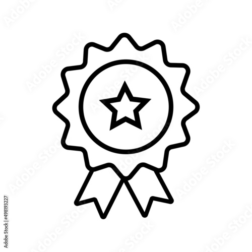 Awards icon vector . Trophy illustration sign collection. winner symbol.