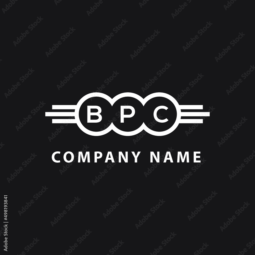 BPC letter logo design on black background. BPC creative initials letter logo concept. BPC letter design. BPC letter logo design on black background. BPC creative initials letter logo concept. BPC letter design.