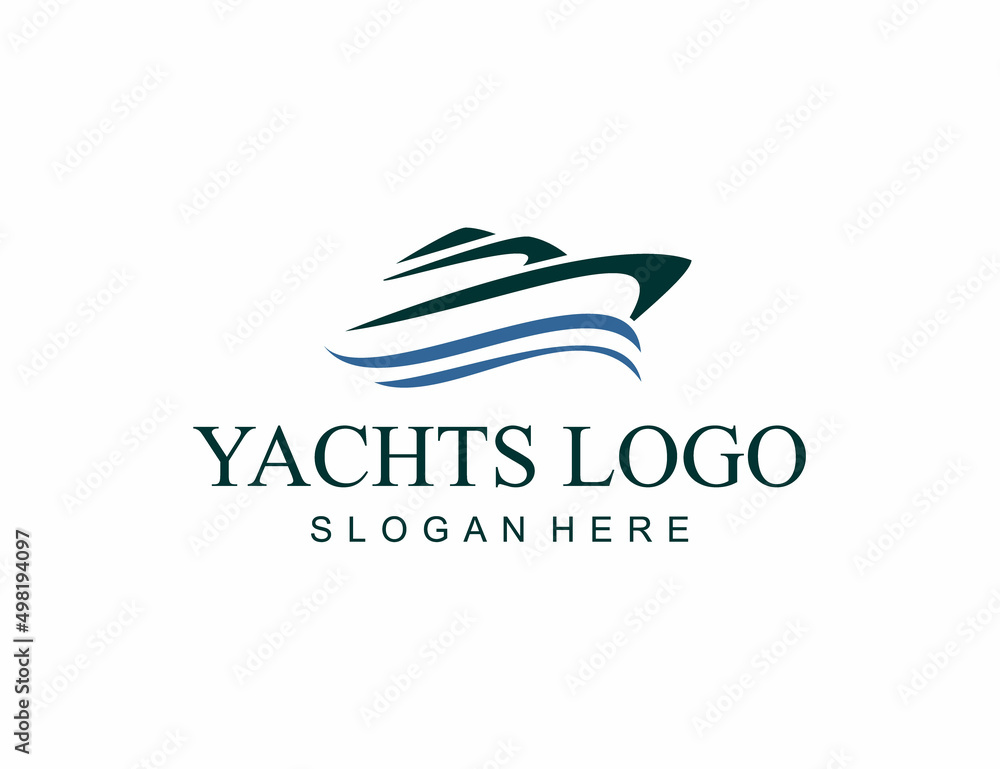 Luxury yachts logo template yachts charter branding Luxury yachts logo template yachts charter branding