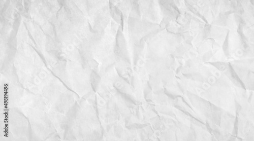 texture background of crumpled white paper