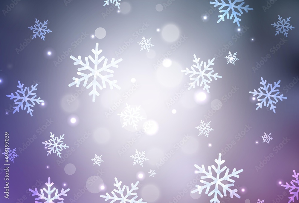 Light Purple vector template in carnival style. Light Purple vector template in carnival style.