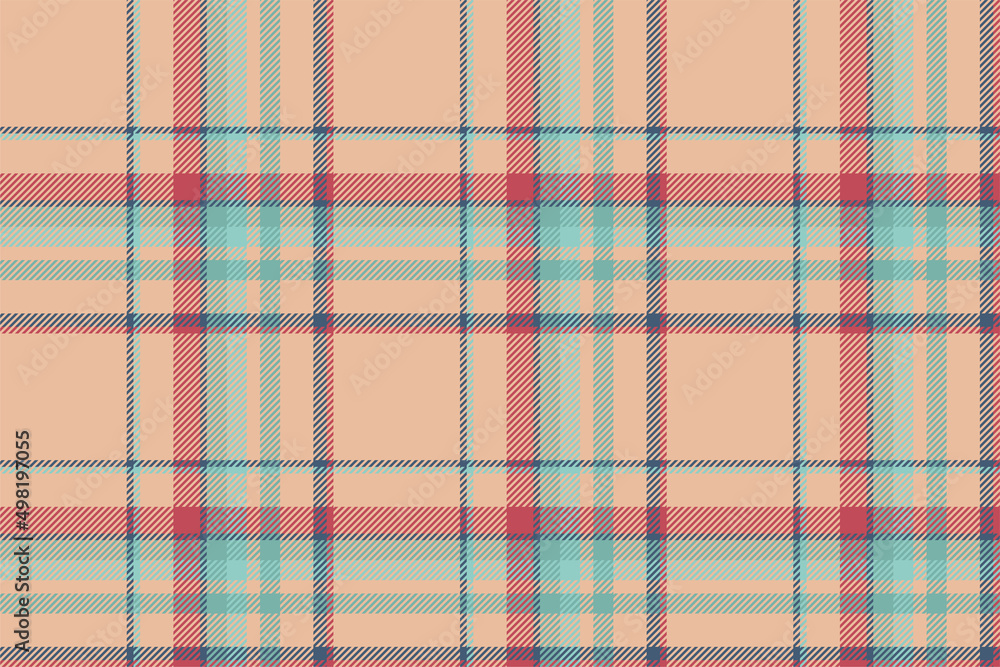 Plaid background, check seamless pattern in beige. Vector fabric texture for textile print, wrapping paper, gift card or wallpaper. Plaid background, check seamless pattern in beige. Vector fabric texture for textile print, wrapping paper, gift card or wallpaper.