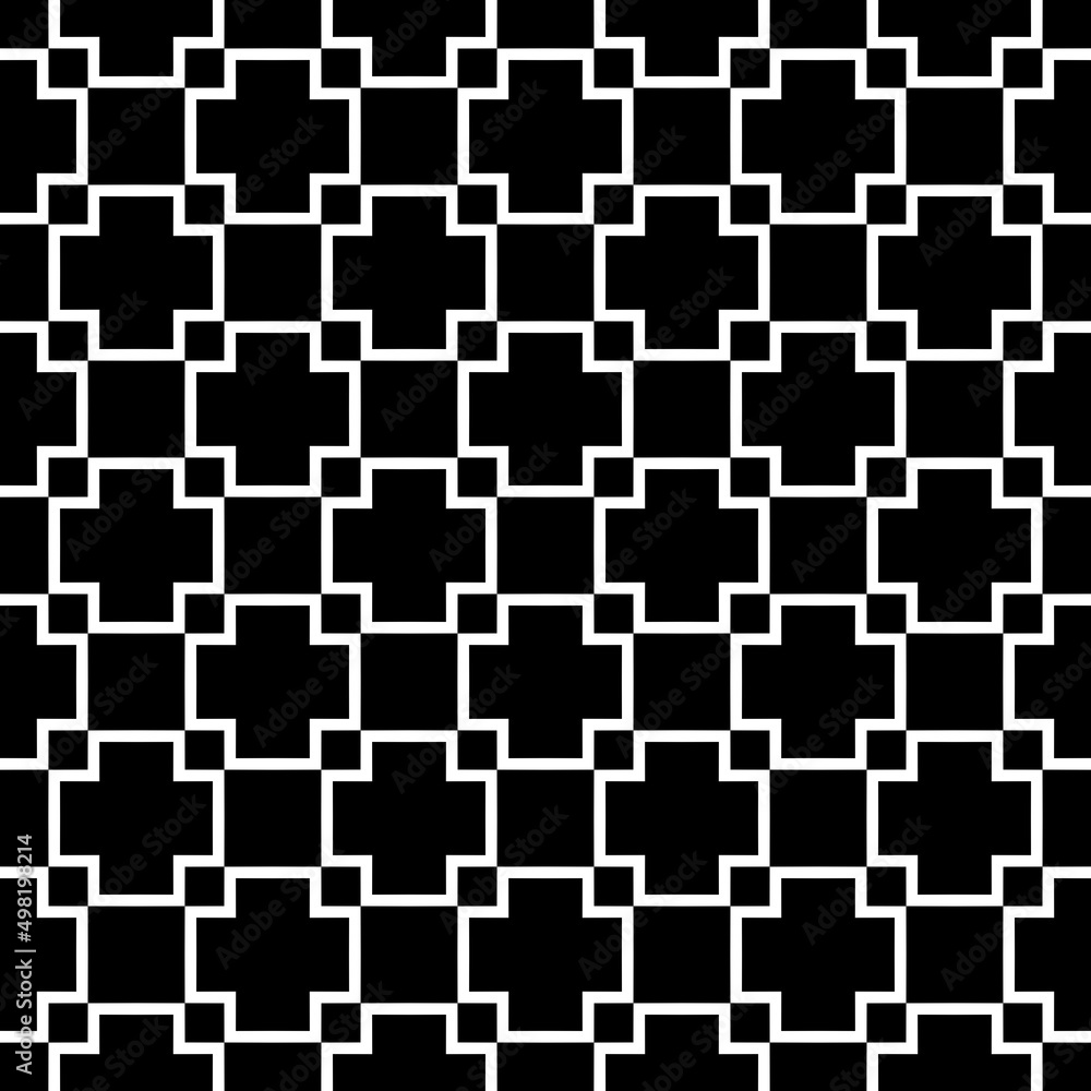 The geometric pattern with lines. Seamless background. White and Black texture. Graphic modern pattern. Simple lattice graphic design.Abstract geometric pattern with squares.Black, white and transpare The geometric pattern with lines. Seamless background. White and Black texture. Graphic modern pattern. Simple lattice graphic design.Abstract geometric pattern with squares.Black, white and transpare