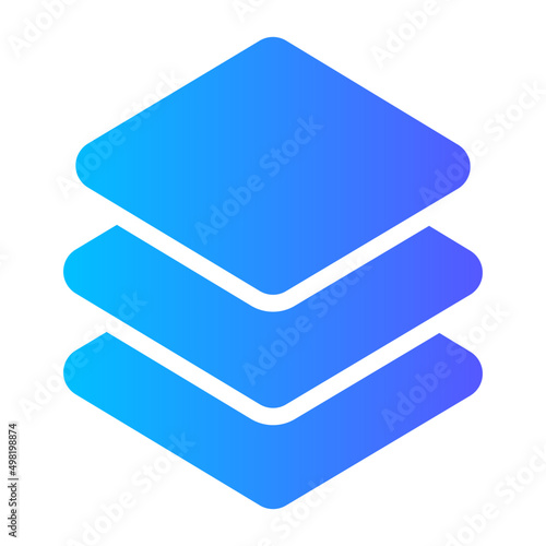 layer gradient icon