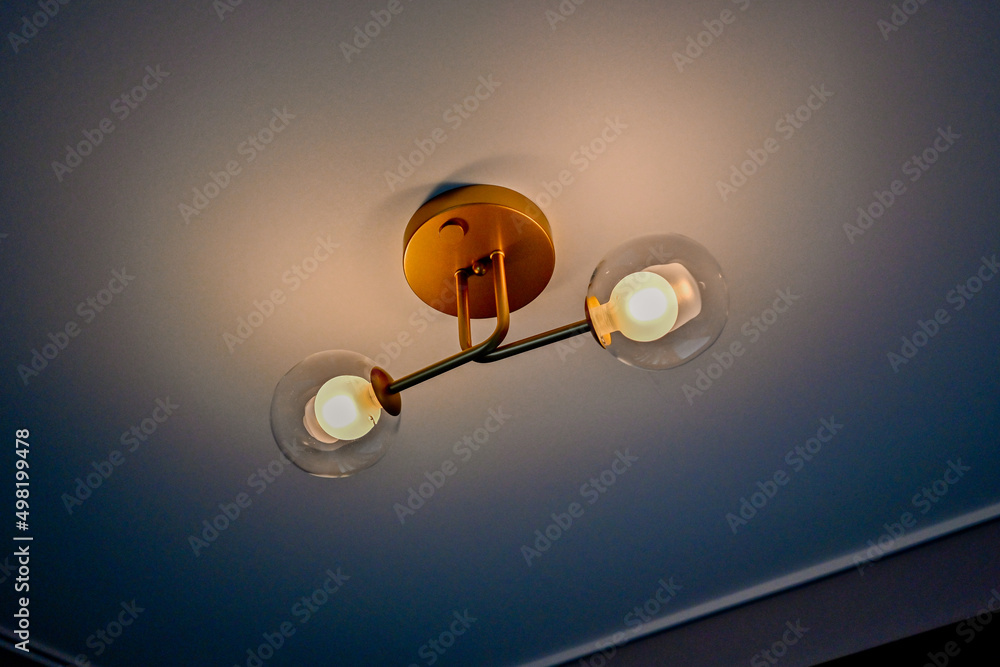 Ceiling light used in the entrance hall Ceiling light used in the entrance hall