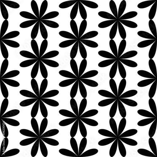 Seamless background. Design with manual hatching. Textile. Ethnic boho ornament. Vector illustration for web design or print.Black color lines.Great design for fabric textile cover wrapping paper back