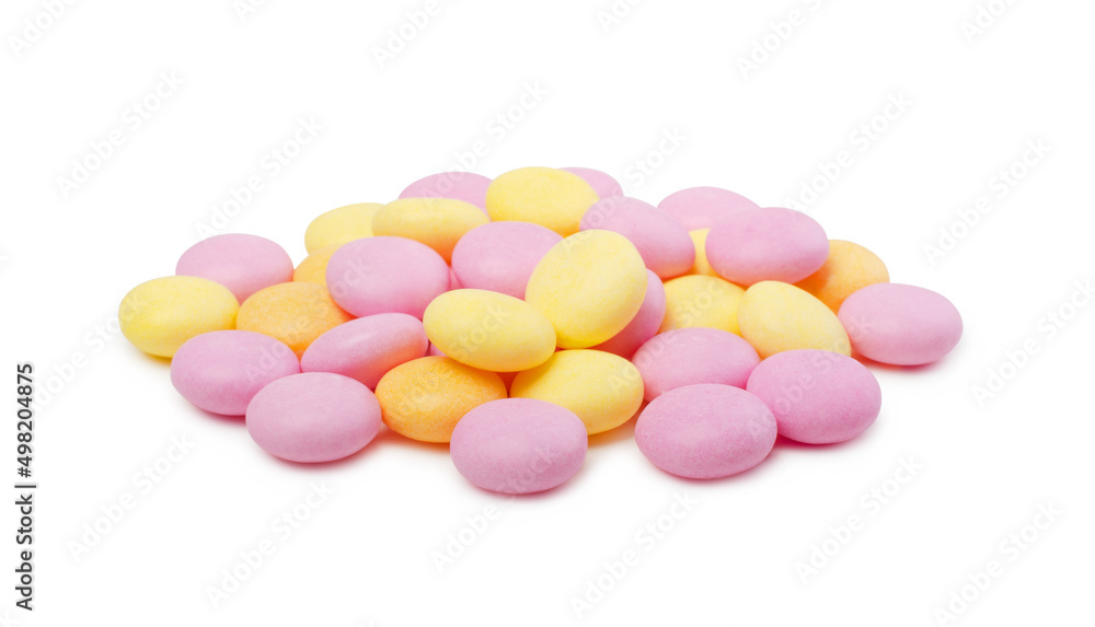 Color candies isolated Color candies isolated