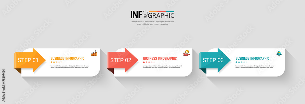 Presentation business infographic template vector.
Presentation business infographic template vector.