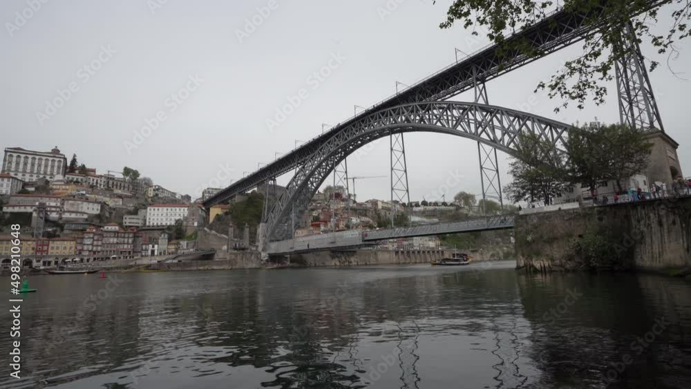Dom Luis I bridge in Porto, Portugal Dom Luis I bridge in Porto, Portugal