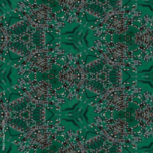 Circuit board Ornamental ba...
