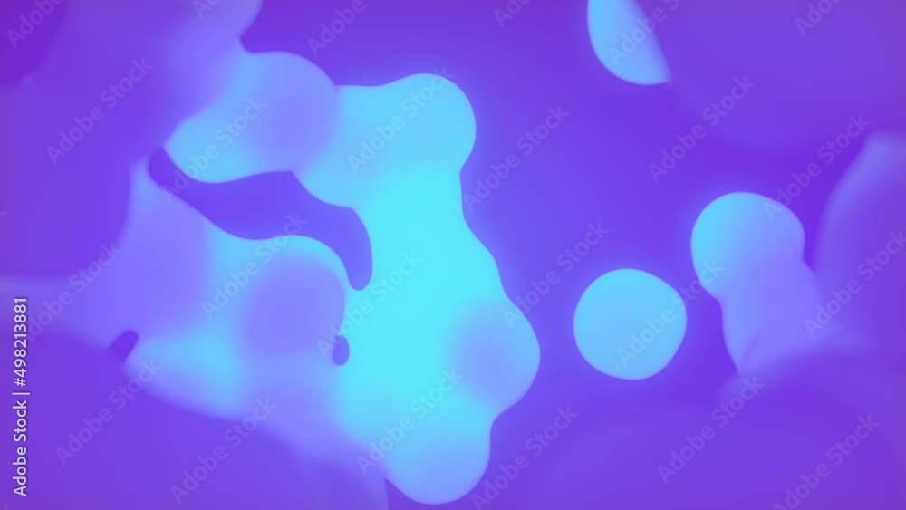 Magical glowing liquid blobs look like a lava lamp. 3d rendering loop animation Magical glowing liquid blobs look like a lava lamp. 3d rendering loop animation