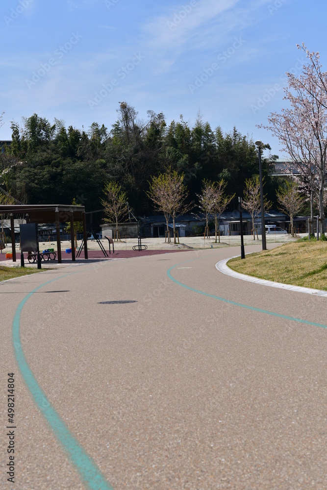custom made wallpaper toronto digital公園を走る