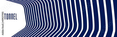 3D abstract lines in perspective vector background, modern trendy design element, cool style layout for ads posters banners and covers, retro template.