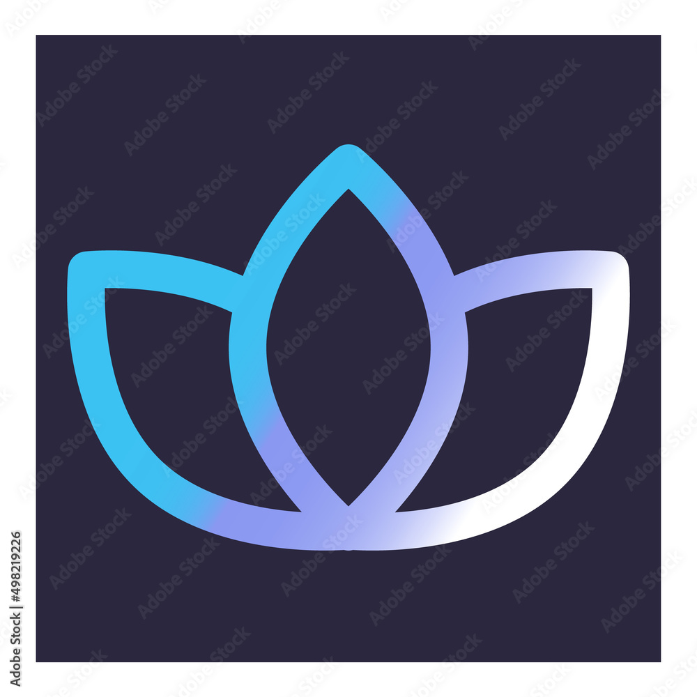 Flower Flat Icon Isolated On White Background Flower Flat Icon Isolated On White Background