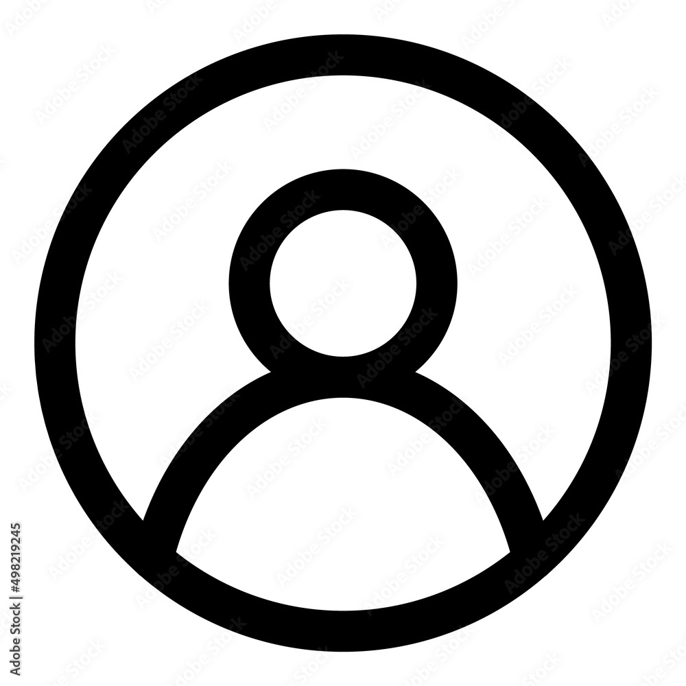 User Avatar Flat Icon Isolated On White Background User Avatar Flat Icon Isolated On White Background