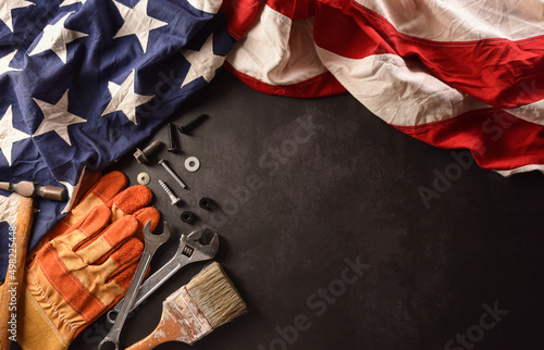 Foto Happy Labor day concept