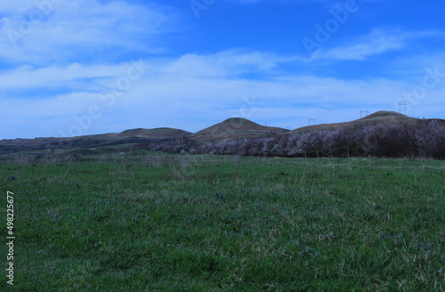 beautiful landscape there is a place for an inscription