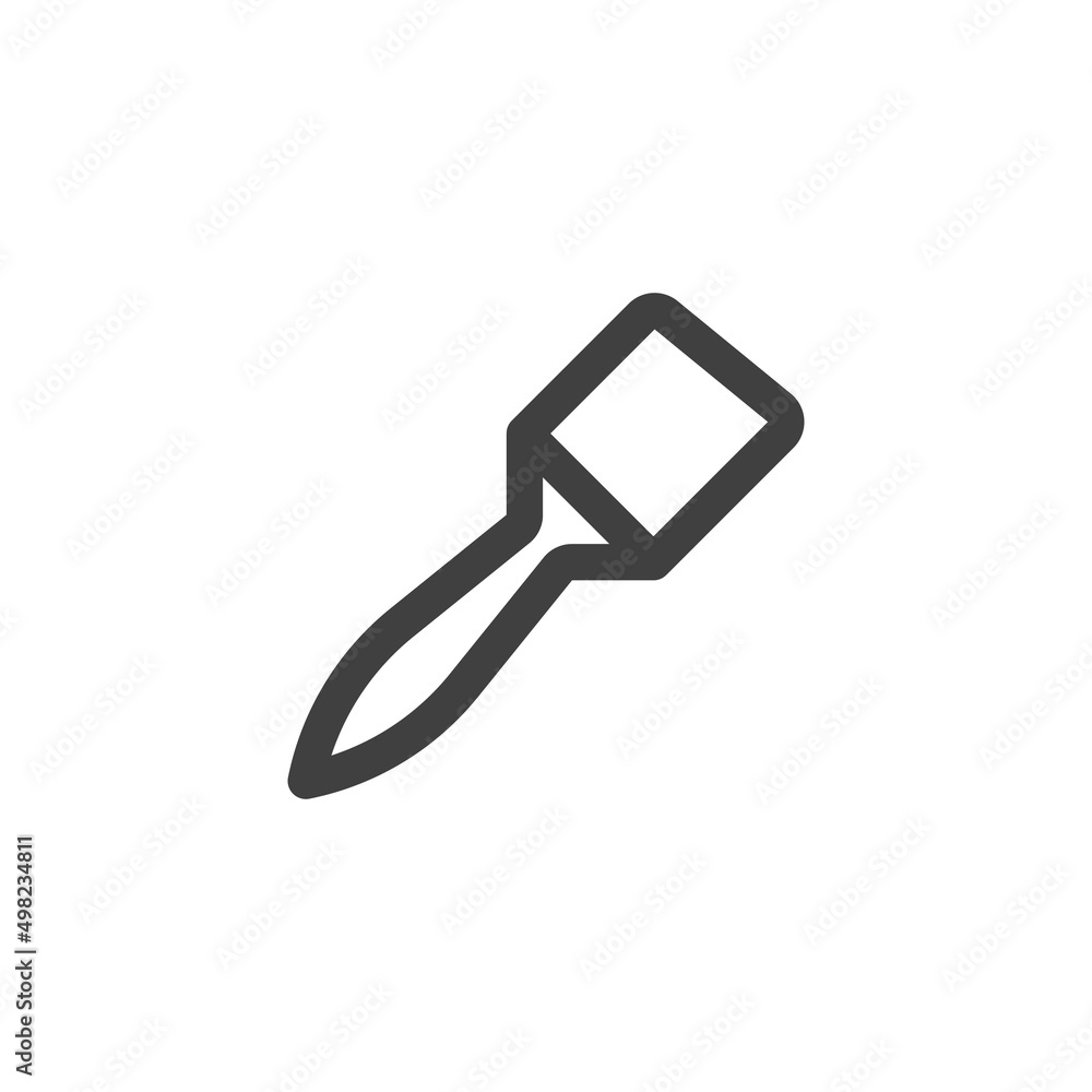 Spatula line icon Spatula line icon