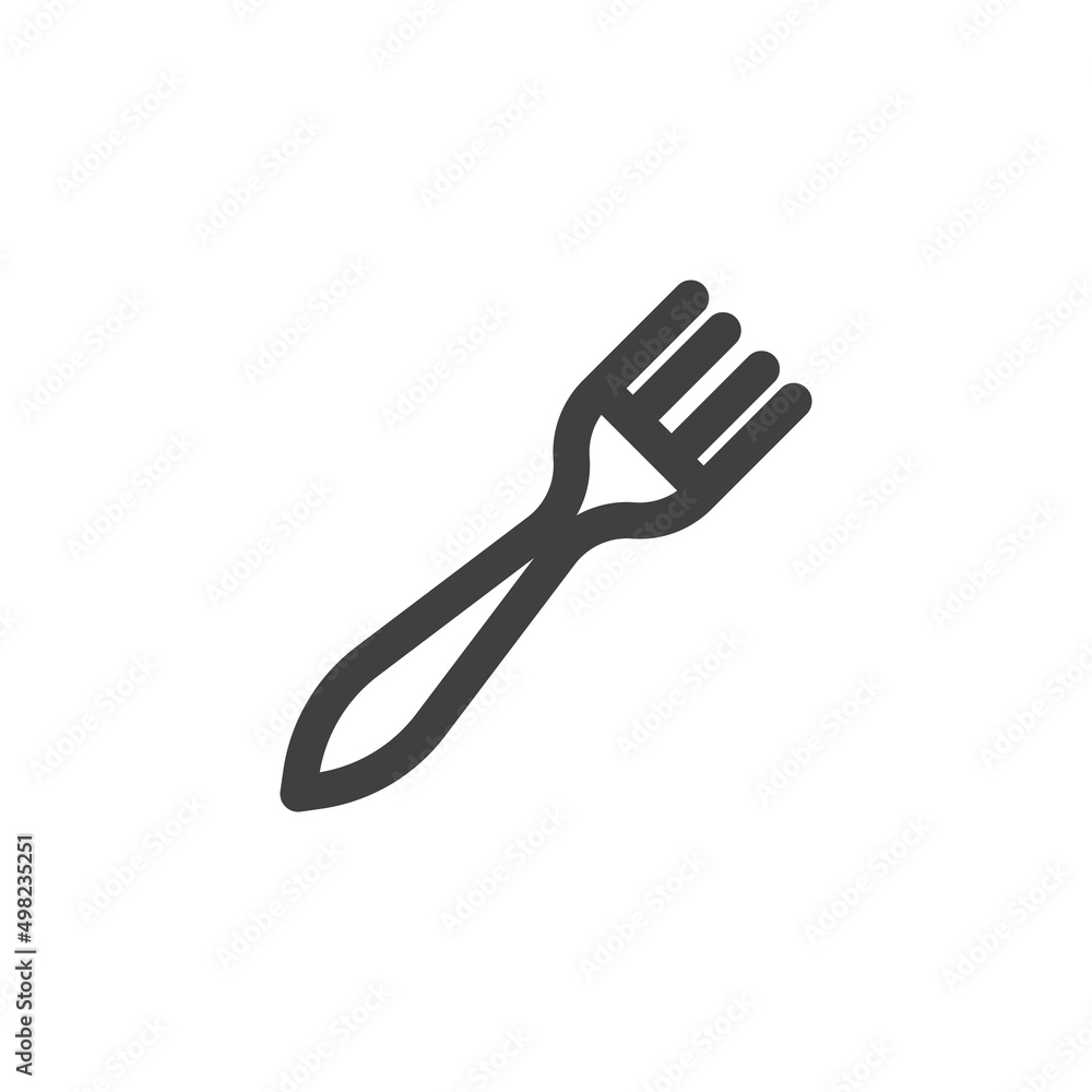 Fork line icon Fork line icon