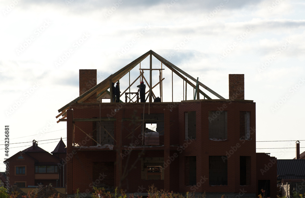 house roof construction