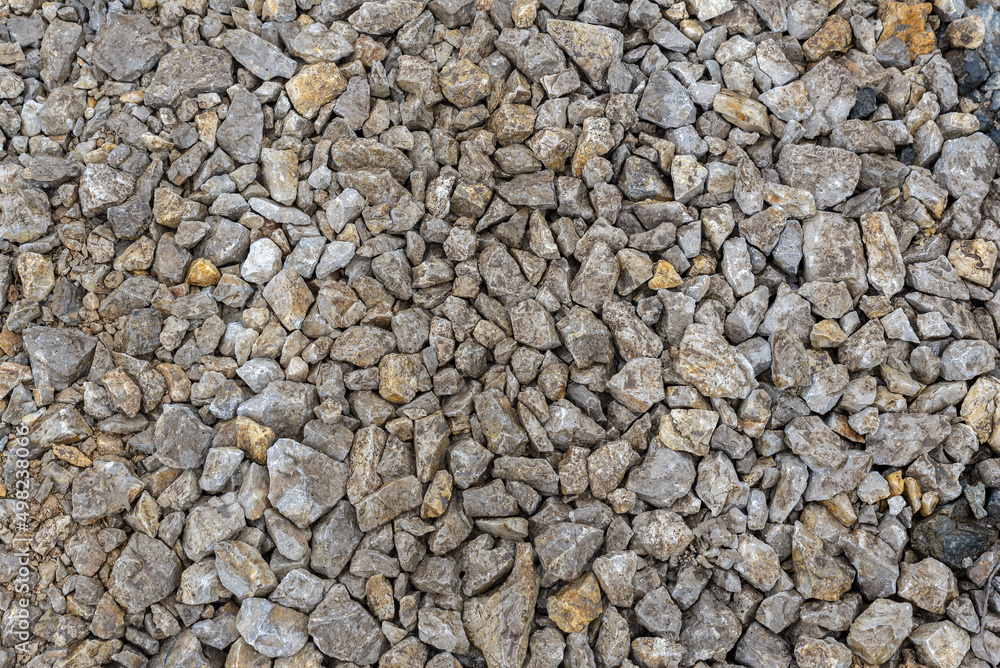 Gray cobblestone forms background Gray cobblestone forms background