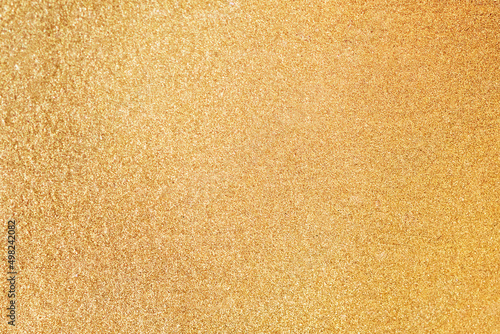 Gold colored full frame background 