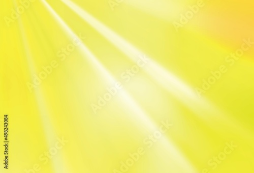 Light Yellow vector colorful blur backdrop.