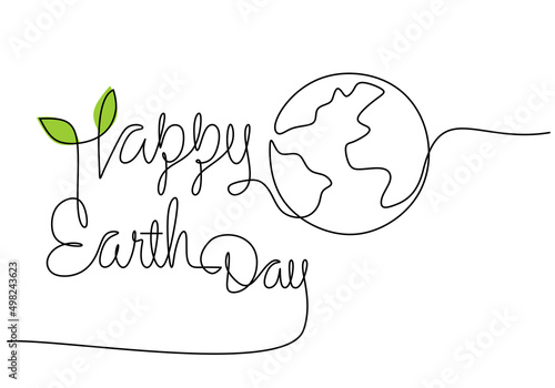 One continuous single line ...