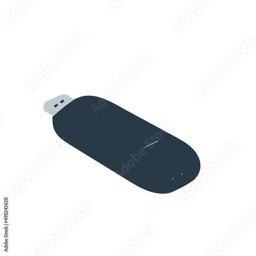 External Camera Capture Card Icon Stock Illustration. The Icon Depicts External Camera Capture Card For Stream and Record with DSLR, Camcorder, Action Cam as Webcam.