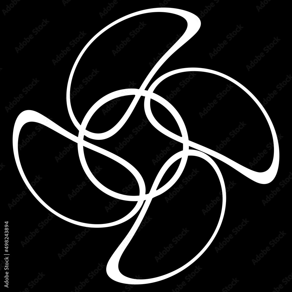 Black and white type lining background in abstract and repeat form