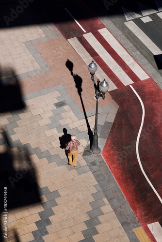 people walking on the street visiting Bilbao city, travel destinations