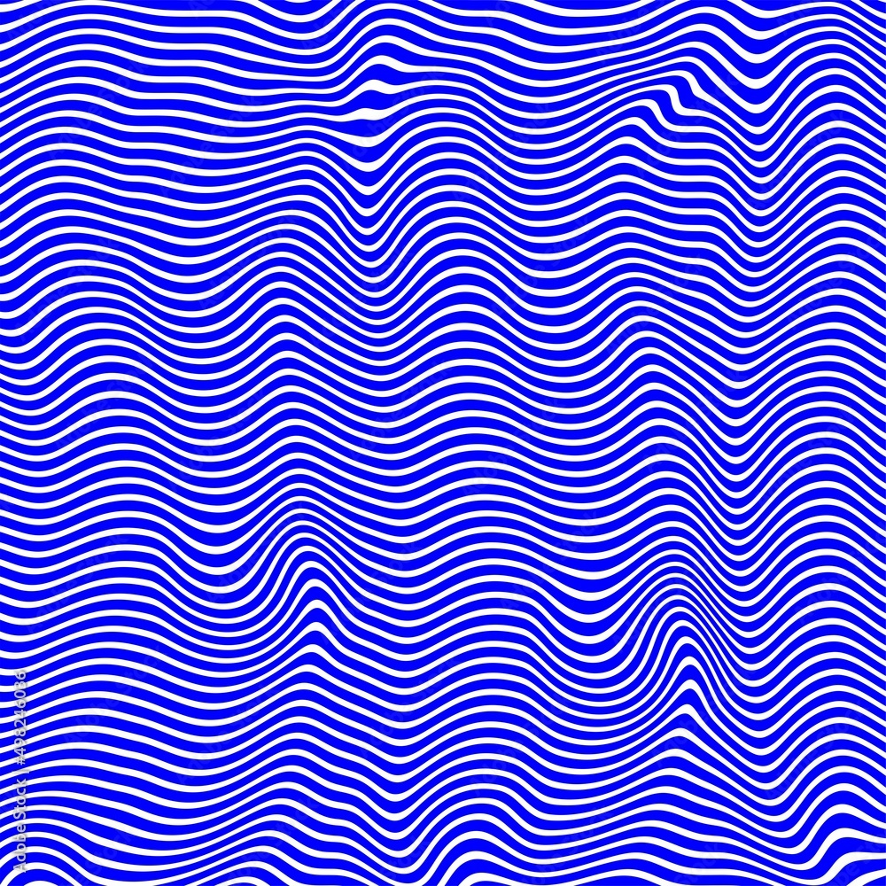 Abstract Blue and White Abstract Lines.Abstract pattern of wavy stripes or rippled 3D relief black and white lines background. Vector twisted curved stripe modern trendy.Wavy Lines Optical. Abstract Blue and White Abstract Lines.Abstract pattern of wavy stripes or rippled 3D relief black and white lines background. Vector twisted curved stripe modern trendy.Wavy Lines Optical.