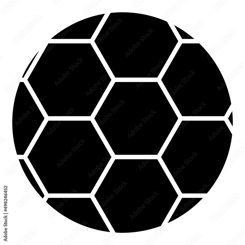 Soccer Ball Flat Icon Isolated On White Background Soccer Ball Flat Icon Isolated On White Background