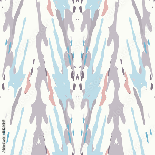 ethnic seamless pattern chevron dye tie batik