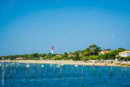 View of the Cap Ferret and the Arcachon bay photo