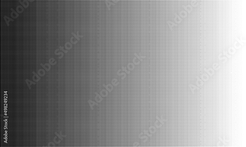 Vertical gradient halftone dots background. Pop art template, texture. Vector illustration.Black halftone background. Black polka dot. Halftone patterns. Modern clean Halftone Background.