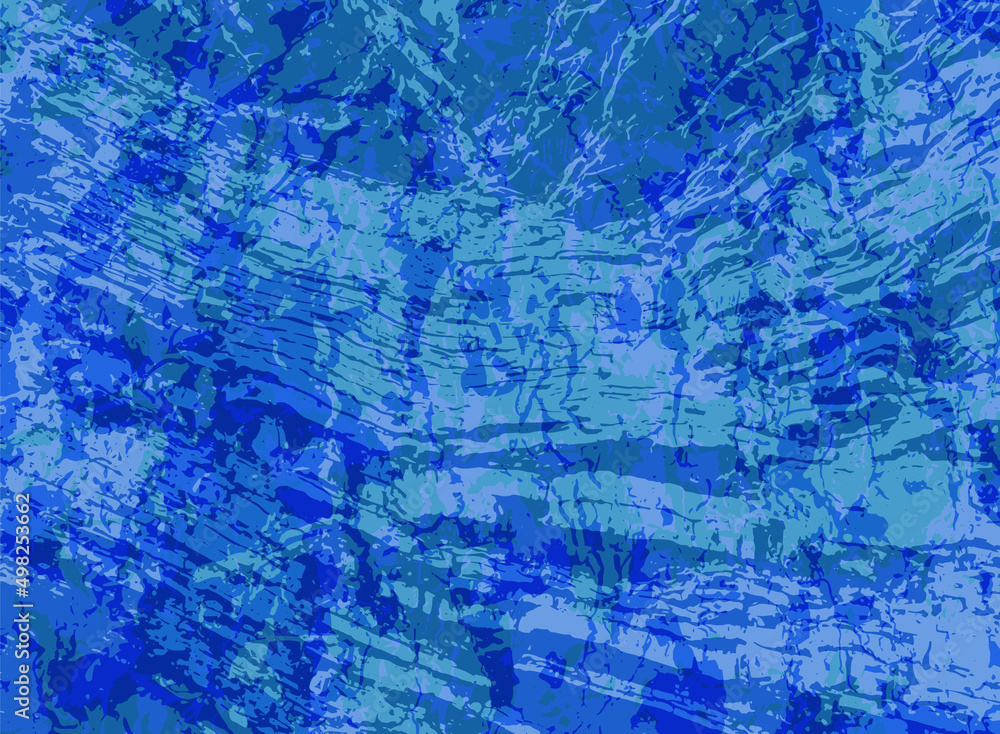 Obraz premium Grunge old paint vector background design. Hand painting imitation.