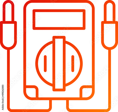 Voltmeter Icon Style