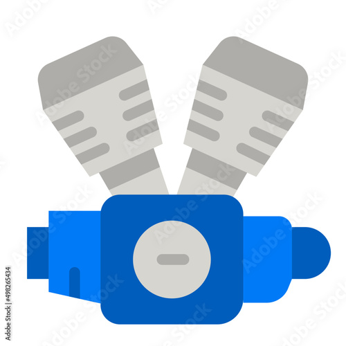 gas flat icon