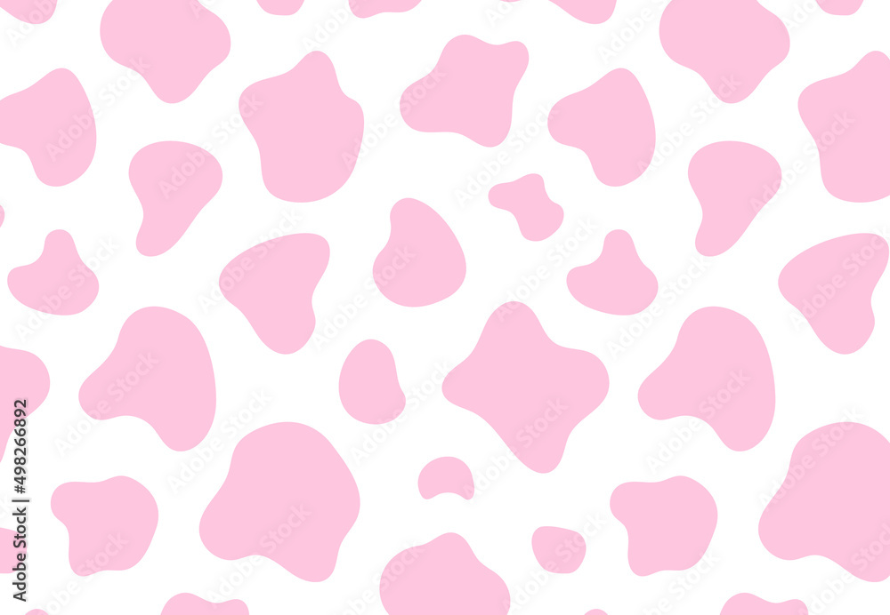 seamless pattern with cow print for banners, cards, flyers, social media wallpapers, etc.
