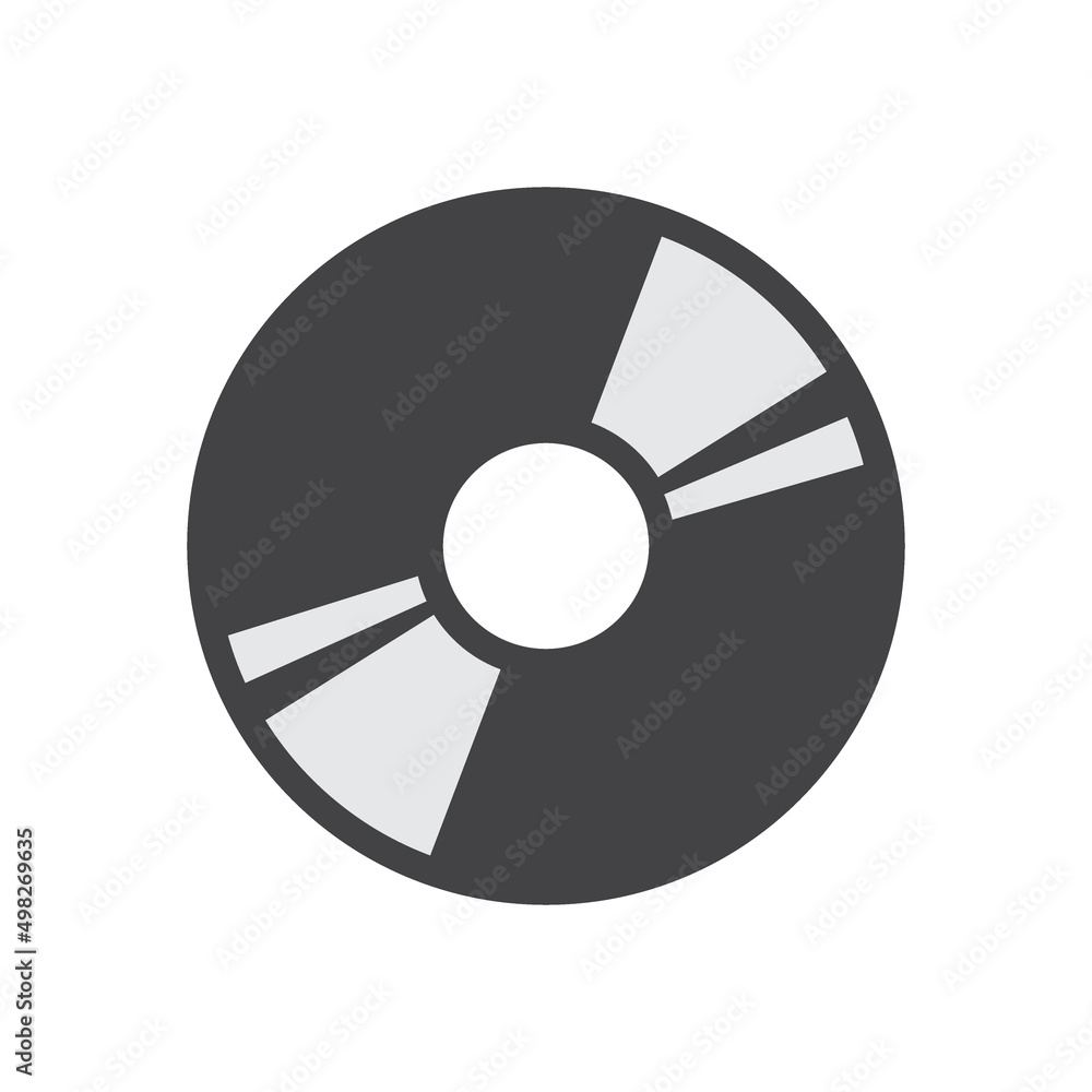 vector illustration of CD cassette icon, VCD, flat design CD cassette. vector illustration of CD cassette icon, VCD, flat design CD cassette.