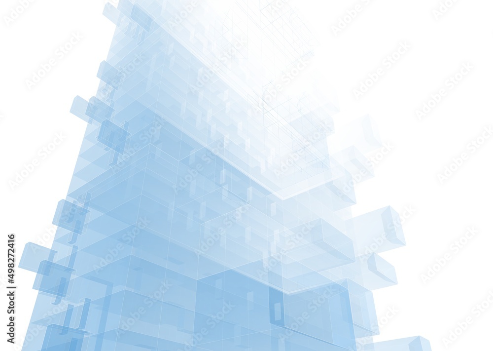 abstract modern building abstract modern building