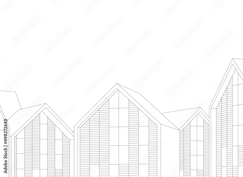 sketch of building sketch of building